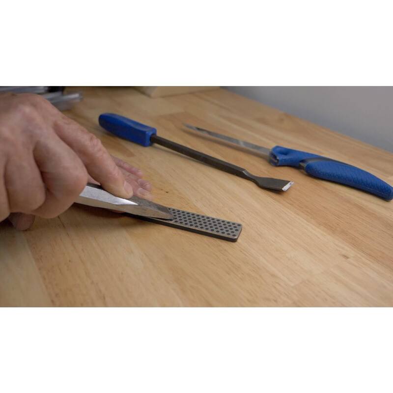 DMT 4 in. Mini Diamond Ski and Snowboard Stone Extra-Coarse Handheld Sharpener - WS4X