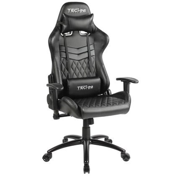 Techni Sport TS-5100 Ergonomic High Back Racer Style PC Gaming Chair, Black - RTA-TS51-BK