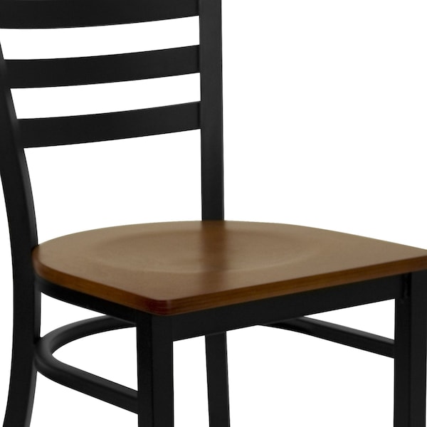 Flash Furniture Hercules Restaurant Chair, 16-1/2 in W 17" L 32-1/4" H - XU-DG694BLAD-CHYW-GG
