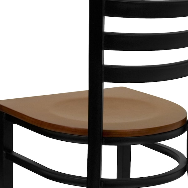 Flash Furniture Hercules Restaurant Chair, 16-1/2 in W 17" L 32-1/4" H - XU-DG694BLAD-CHYW-GG