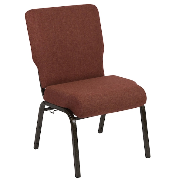 Flash Furniture Advantage 20.5 in. Cinnamon Molded Foam Church Chair - PCCF-107