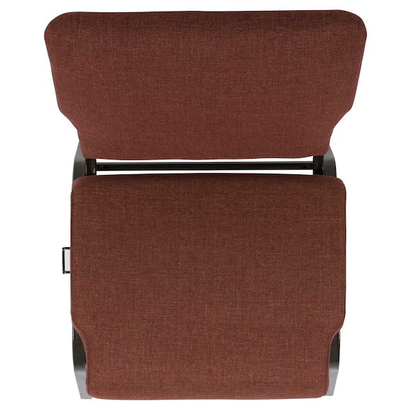 Flash Furniture Advantage 20.5 in. Cinnamon Molded Foam Church Chair - PCCF-107