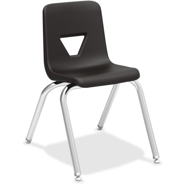 Alfred Music 16 in. Seat-height Stacking Student Chair - Black - SW2656002