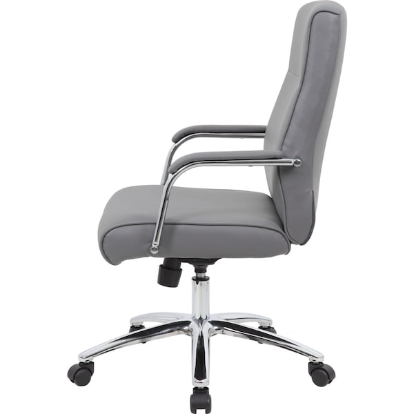 Boss Modern Executive Conference Chair, Grey - B696C-GY