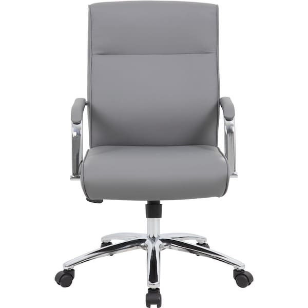 Boss Modern Executive Conference Chair, Grey - B696C-GY