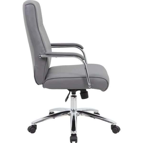 Boss Modern Executive Conference Chair, Grey - B696C-GY