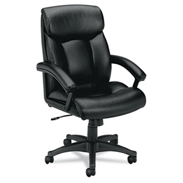 Fine-Line VL151 Executive High-Back Chair  Black Leather - FI195205
