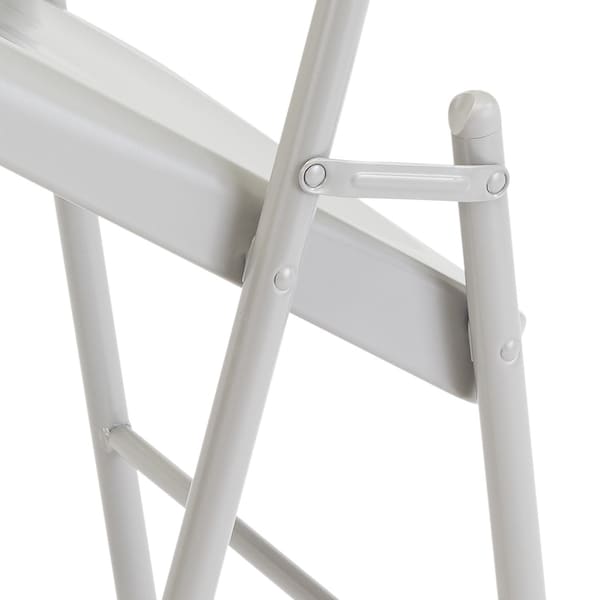National Public Seating Folding Chair, Steel, Gray, PK4 - 902
