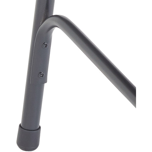 National Public Seating Vinyl Triple Brace Double Hinge Folding Chair, Blue - 1304