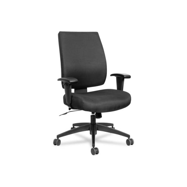Alera Alera Synchro-Tilt Fabric Task Chair - High Performance - Black - Wrigley Series - HPS4201