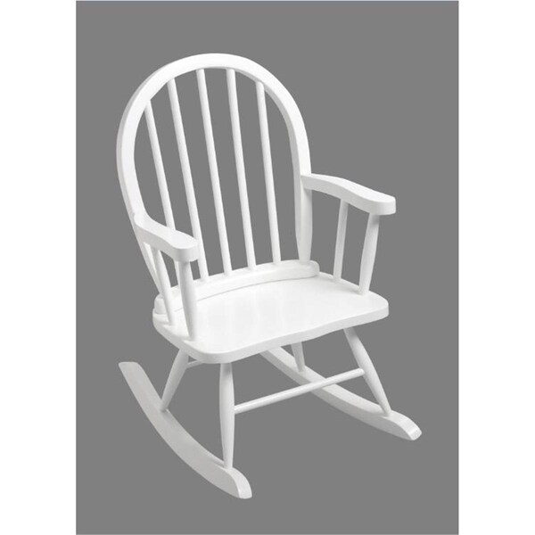 Seatsolutions Windsor Childrens Rocking Chair White - SE2976624