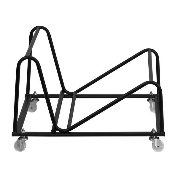 Flash Furniture Stack Chair Dolly, Black, 19-5/8" H - RUT-188-DOLLY-GG