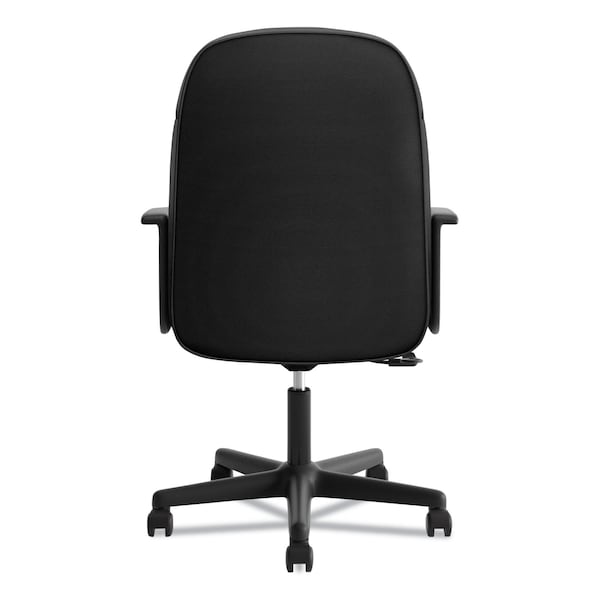 Hon Basyx Executive Chair Chair, High-Back, Swivel, Black, Fixed Arms, Plastic, Black - VL601VA10T