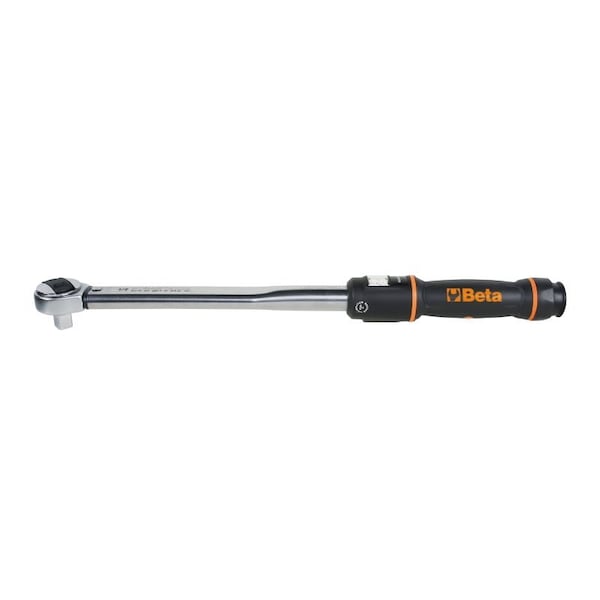 Beta 3/8" Drive Click-type torque Wrench with reversible ratchet, 5-25 Nm, right-hand tightening - 006660003