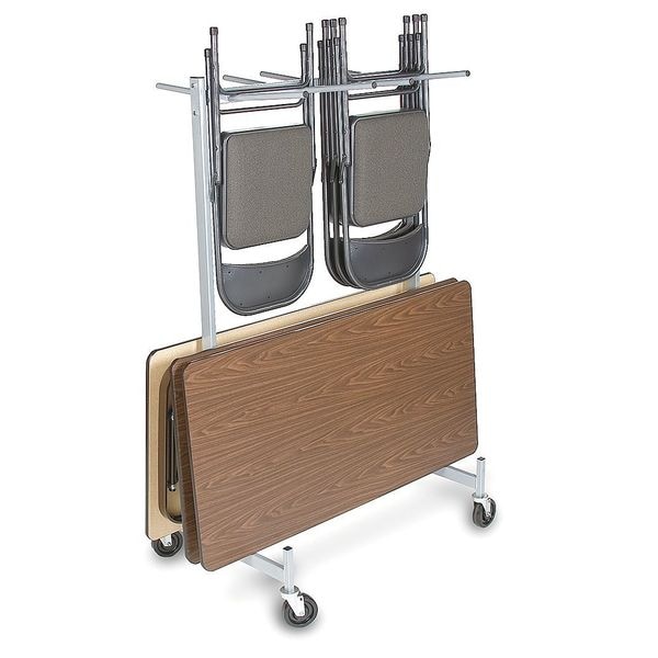 Raymond Products Folding Chair and Table Storage Cart, 500 lb. Load Capacity - 915