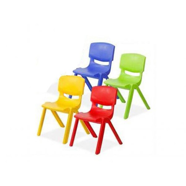 Rainbow Outdoor Mambo Kids Set of 4 Stackable Armchair-Mix - RBO-MAMBO-SC-SET4