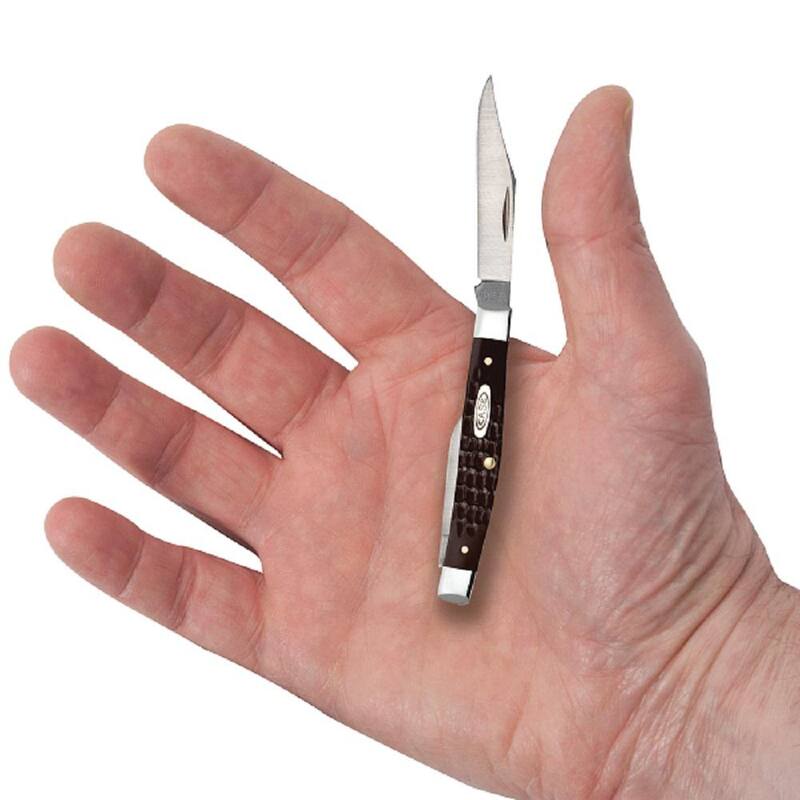 W.R. Case and Sons Cutlery Co. Brown Small Pen Pocket Knife - FI00083