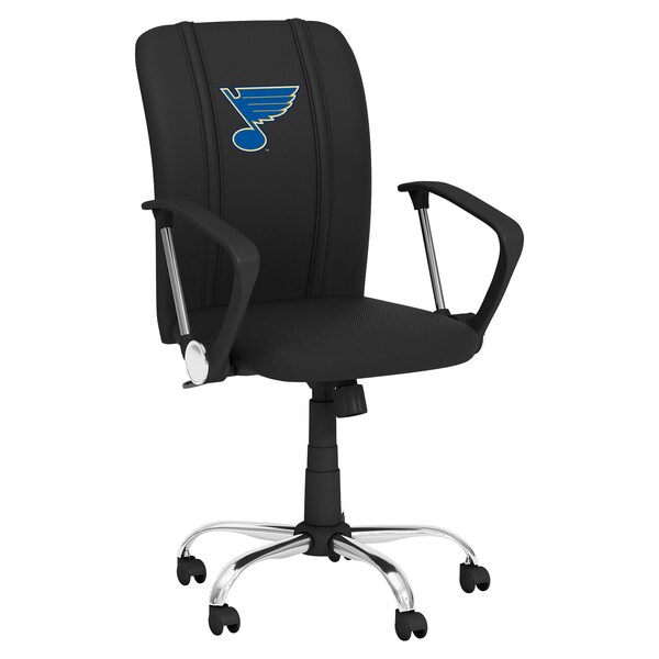 Dreamseat Curve Task Chair with St. Louis Blues Logo - XZOCCURVE-PSNHL42050