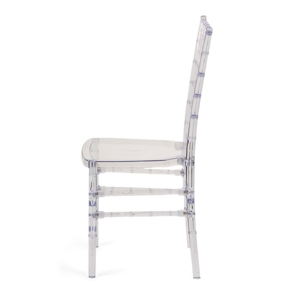 Atlas Commercial Products Clear Chiavari Resin Chair - RCC4CLRZ