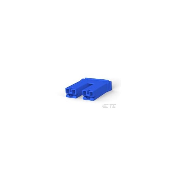 Te Connectivity PL 250 HOUSING REC BLUE 6/6 NYLON V2 - 1-520935-5