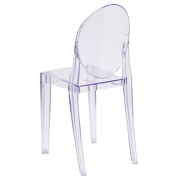 Flash Furniture Clear Stacking Side Chair - FH-111-APC-CLR-GG