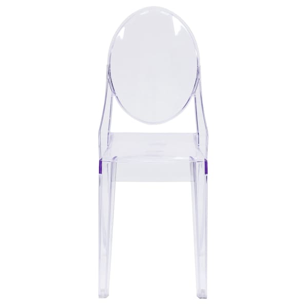 Flash Furniture Clear Stacking Side Chair - FH-111-APC-CLR-GG