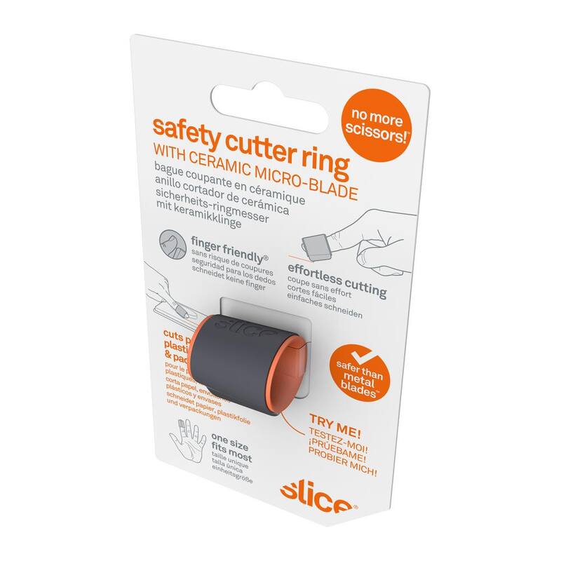 Slice 0.04 in. Blade Length Safety Cutter Ring (Pack of 12) - 10583