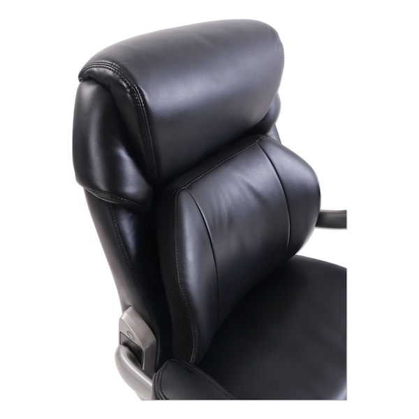 Sertapedic Cosset Mid-Back Executive Chair, Supports up to 275 lbs., Black/Slate - 48966