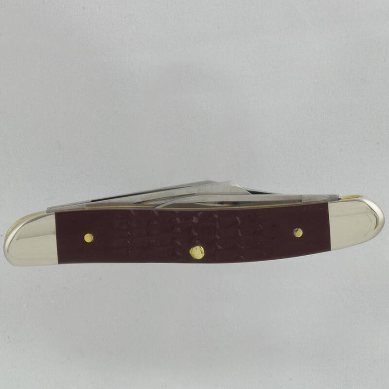 W.R. Case and Sons Cutlery Co. Brown Medium Stockman Pocket Knife - FI00217