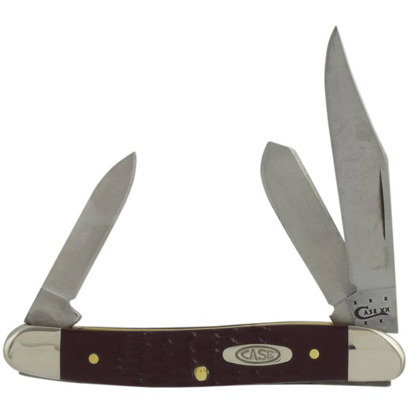 W.R. Case and Sons Cutlery Co. Brown Medium Stockman Pocket Knife - FI00217