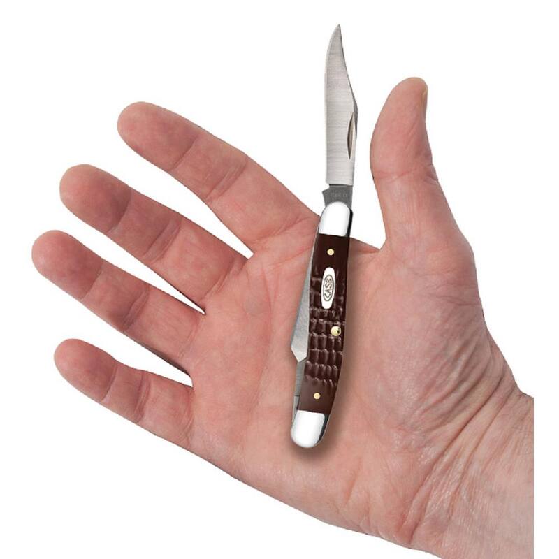 W.R. Case and Sons Cutlery Co. Brown Medium Stockman Pocket Knife - FI00217