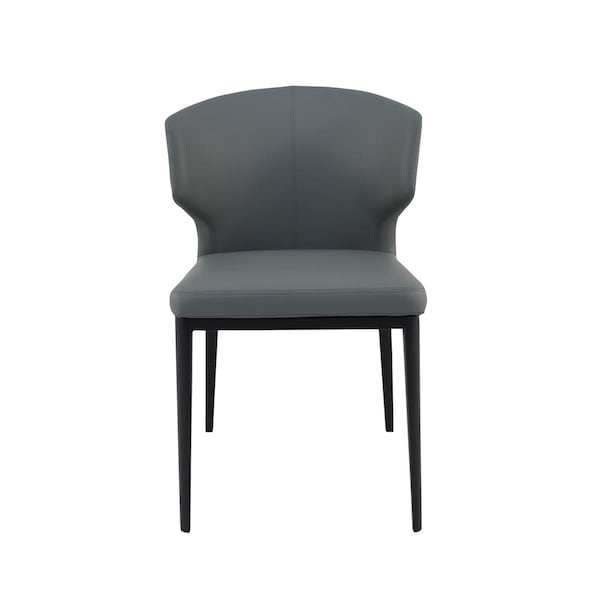 Moes Delaney Side Chair Grey-Set of Two, Grey, 2PK - EJ-1018-15