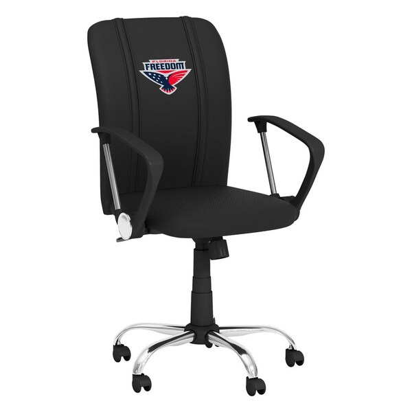 Dreamseat Curve Task Chair with Florida Freedom Primary Logo - XZOCCURVE-PSPBR0025