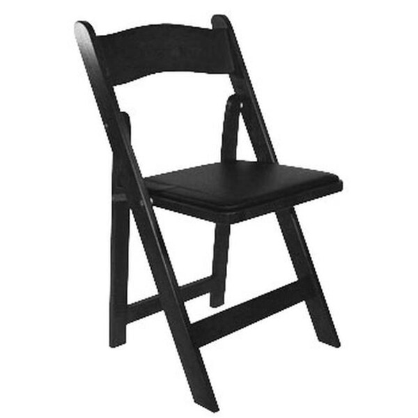 Commercial Seating Products Commercial Seating Products A-101-BK-4 American Classic Black Wood Folding Chair - 30.5 in. - Set of 4 - A-101-BK-WEB4