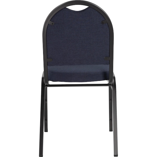National Public Seating Stacking Chair, 9200 Series, Fabric Blue - 9254-BT