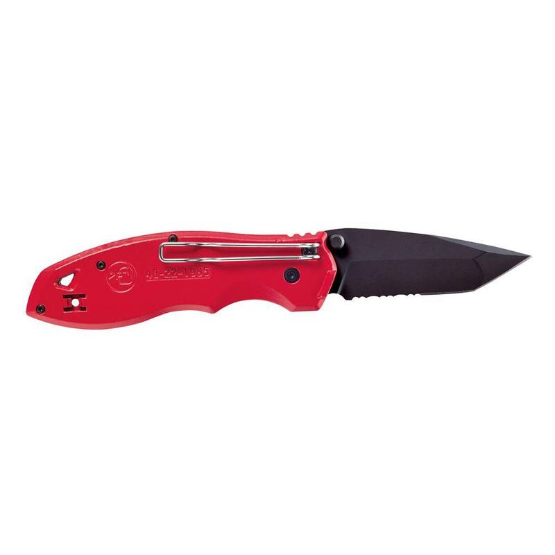 Milwaukee Fastback Spring Assisted Serrated Utility Knife - 48-22-1995
