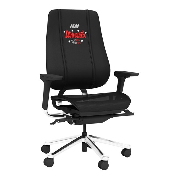 Dreamseat PhantomX Mesh Gaming Chair with AEW Danhausen Very Nice Very Evil Logo - DSPHGMCHRBKJCKT-PSAEW0008A