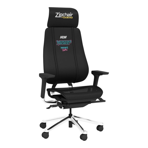 Dreamseat PhantomX Mesh Gaming Chair with AEW Mercedes Mone Logo - DSPHGMCHRBKJCKT-PSAEW0009A
