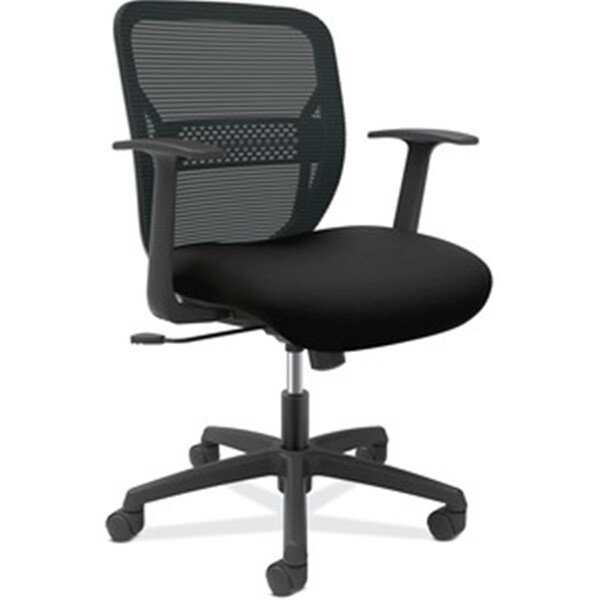 Seatsolutions Gateway Fixed Arms Task Chair - Black Frame - 38.3 x 25.8 x 25.8 in. - SE3750580
