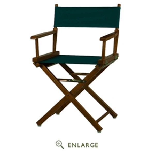 Betterbeds 200-55-021-32 18 in. Directors Chair Honey Oak Frame with Hunter Green Canvas - BE4265112