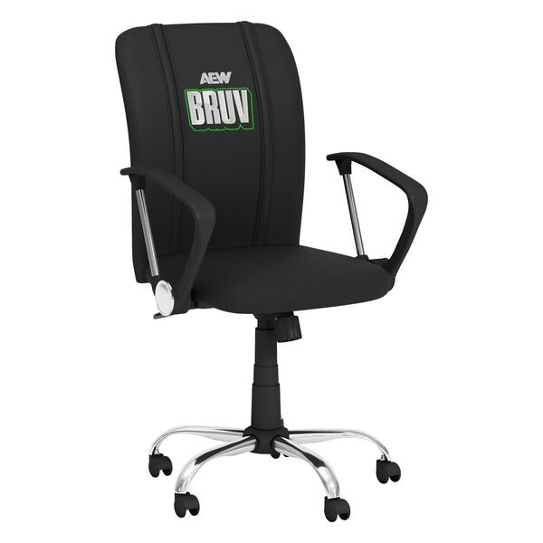 Dreamseat Curve Task Chair with AEW Will Osprey Bruv Logo - XZOCCURVE-PSAEW0011