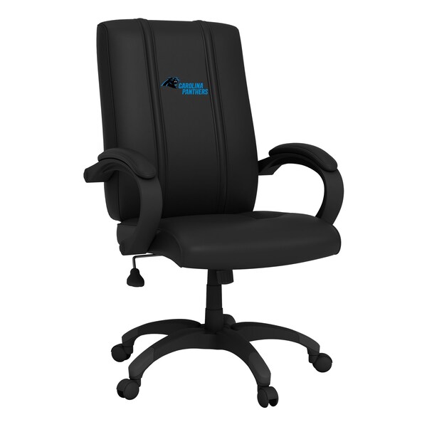 Dreamseat Office Chair 1000 with Carolina Panthers Secondary Logo - XZOC1000-PSNFL20021