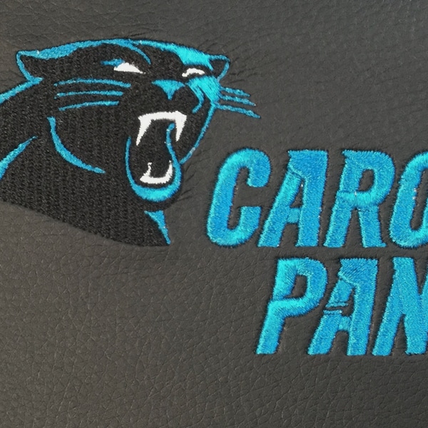 Dreamseat Office Chair 1000 with Carolina Panthers Secondary Logo - XZOC1000-PSNFL20021
