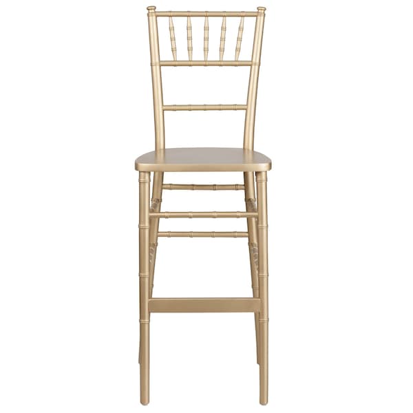 Flash Furniture HERCULES Series Gold Wood Chiavari Barstool - 2-XA-CH-BAR-GO-GG