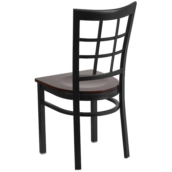 Flash Furniture Hercules Restaurant Chair, 16-1/2 in W 20" L 36-1/2" H - XU-DG6Q3BWIN-WALW-GG
