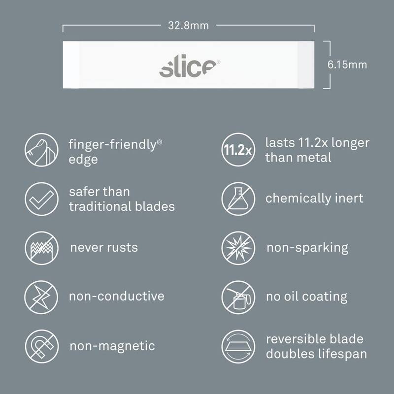 Slice Chisel Blades Narrow, Double-Sided (6 Packs of 4) - 10535