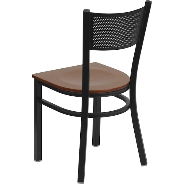Flash Furniture Hercules Restaurant Chair, 17-1/4 in W 20" L 33-1/4" H, Plywood Seat - XU-DG-60115-GRD-CHYW-GG
