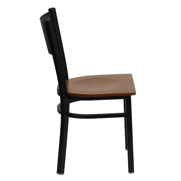 Flash Furniture Hercules Restaurant Chair, 17-1/4 in W 20" L 33-1/4" H, Plywood Seat - XU-DG-60115-GRD-CHYW-GG