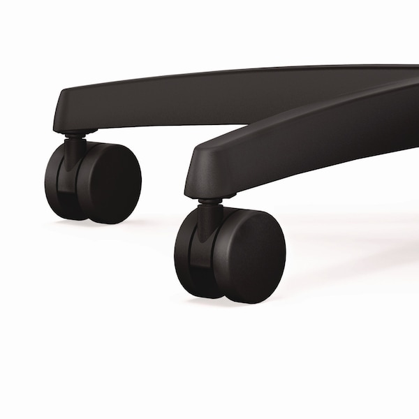 Hon Ignition 2.0 ReActiv Low-Back Task Stool, 22.88in-31.75in Seat Height, Elysian Seat, Charcoal/Black - HONTSR0A0S04BST
