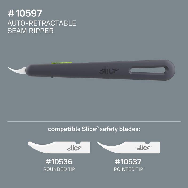 Slice Auto-Retractable Seam Ripper (Pack of 12) - 10597
